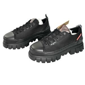 Palladium Women's Revolt Lo Tx Sneaker Size 11 NIB Platform Black